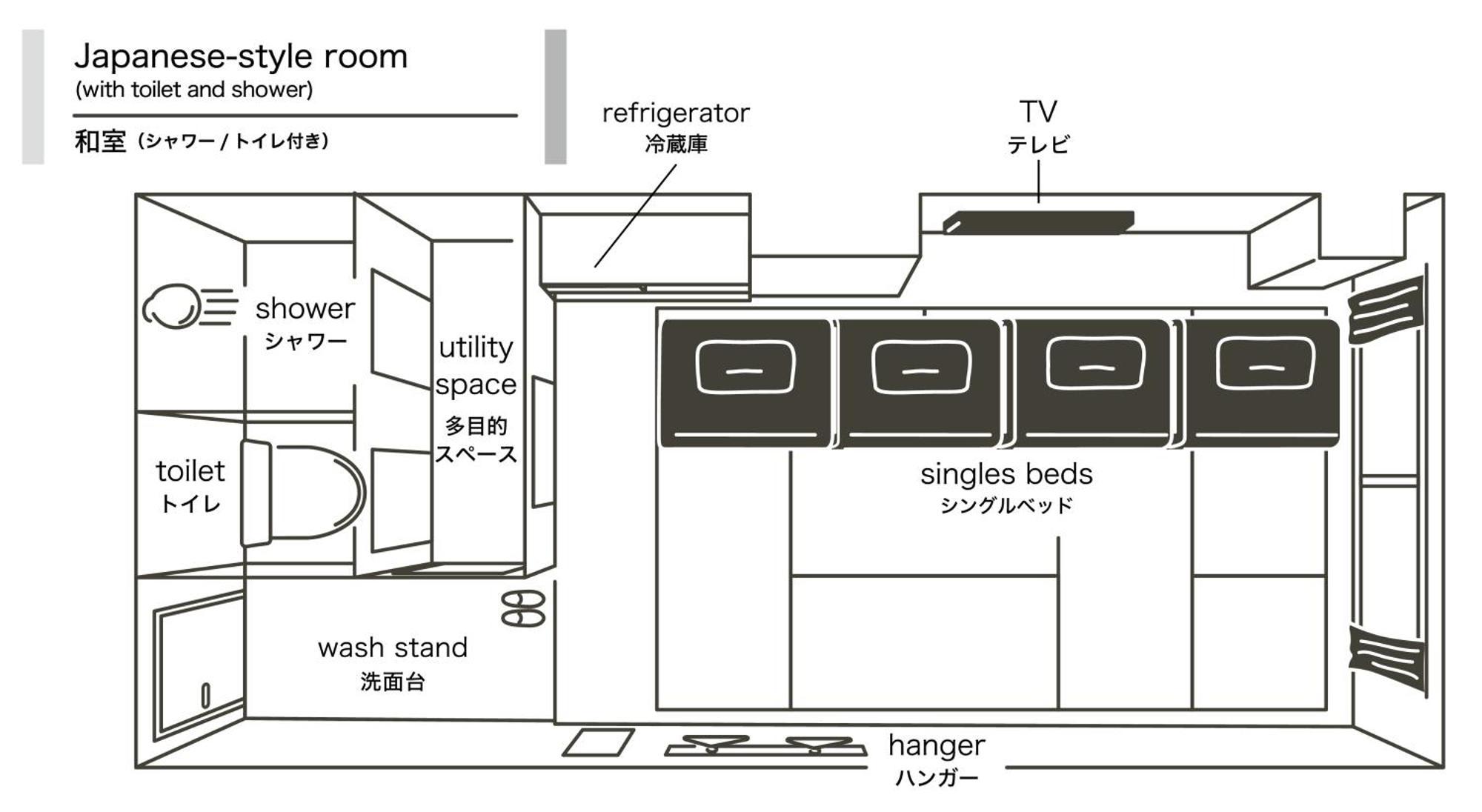 Hotel Plus Hostel Sapporo Buitenkant foto